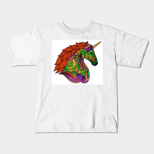 Unicorns 50 (Style:2) Kids T-Shirt